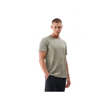 Tricou sportiv barbati  maneca scurta - uscare rapida - Gri