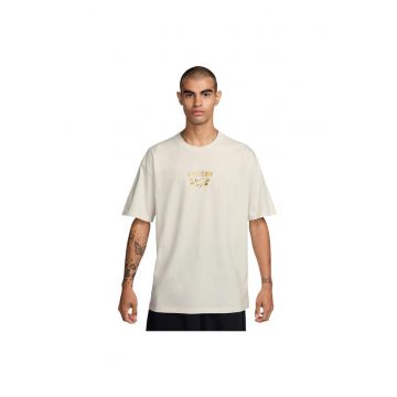Tricou sportiv  Max90 - maneca scurta - bej - bumbac