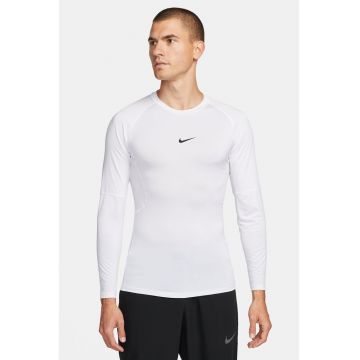 Bluza slim fit cu tehnologie Dri-FIT pentru fotbal - Alb/Negru
