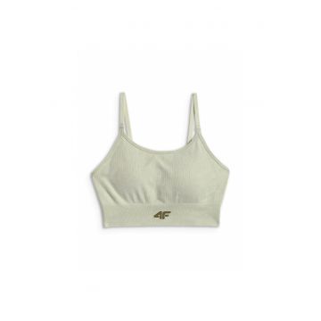 Bustiera sport dama -  pentru antrenament - fara cusaturi - verde