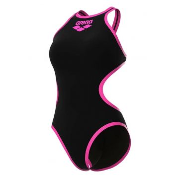 Costum baie dama  One Biglogo - Negru/Roz