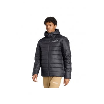 Geaca sport barbati -  Terrex Multi Essentials - Climawarm - neagra - material tehnic