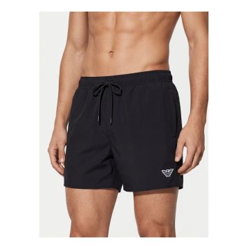 Pantaloni barbati -  negru - material poliester - imprimeu grafic