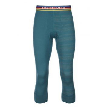 Pantaloni de corp barbati  Merino 3/4 185 Rock N Wool - Turcoaz