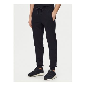 Pantaloni de trening Barbati -  bleumarin - bumbac si poliester -