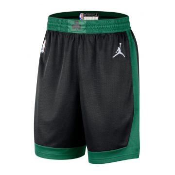 Pantaloni scurti cu logo pentru baschet - Verde/Negru