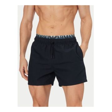 Pantaloni scurti sport Barbati -  albastru - material usor - talie elastica
