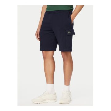 Pantaloni scurti sport Barbati -  bleumarin - bumbac - uni -