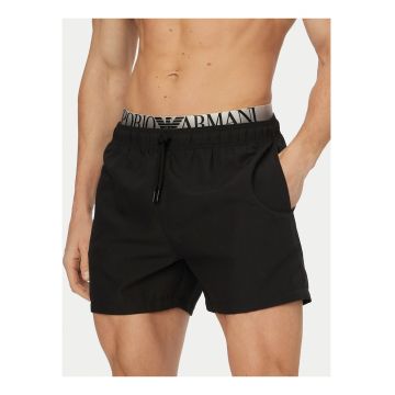 Pantaloni scurti sport Barbati -  negru - poliester -