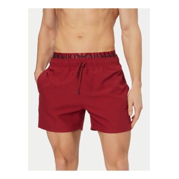 Pantaloni scurti sport Barbati -  rosu - material usor - croiala regular fit