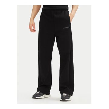 Pantaloni sport Barbati -  Negru - bumbac si poliester - croiala dreapta -