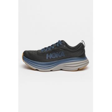 Pantofi Bondi 8 cu logo pentru alergare - Negru/Bleumarin