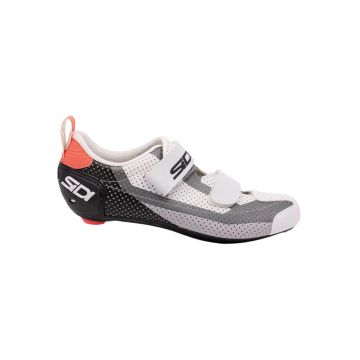 Pantofi ciclism  T-5 Air - Negru/Rosu corai