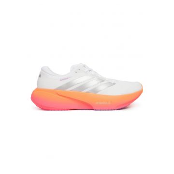 Pantofi sport barbati -  de alergare - material textil/sintetic - alb