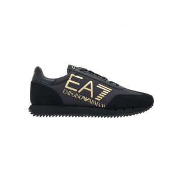 Pantofi sport  EA7 Black&White Vintage NY 55528 - Auriu/Negru