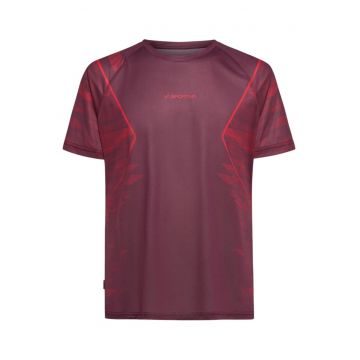 Tricou alergare barbati  Pacer 2025 - Rosu/Visiniu
