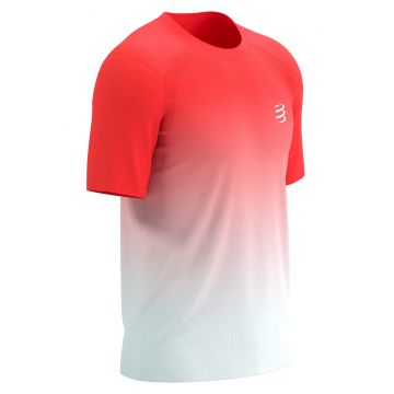 Tricou alergare barbati  Performance FW 2025 - Rosu/Alb