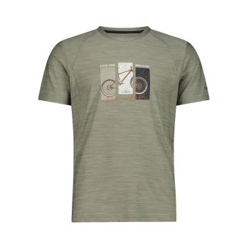 Tricou barbati  39T6547 SS 2025 - Verde