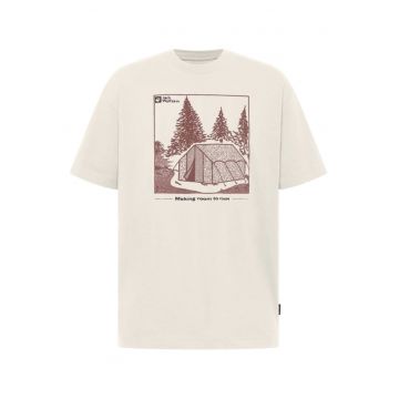 Tricou barbati  Freeroamer SS 2025 - Alb