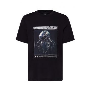Tricou barbati  Futurescape Jellyfish - Negru
