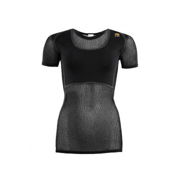 Tricou merino dama  WoolNet - Negru