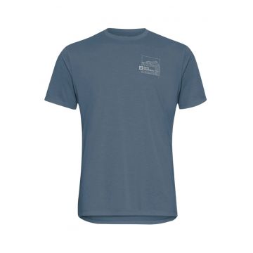 Tricou tehnic barbati  Vonnan Graphic FW 2025 - Albastru