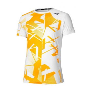 Tricou tenis barbati  DB Shadow Graphic FW 2025 - Alb/Galben