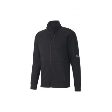 Bluza De Trening Barbati  Evostripe Track Jkt - Negru