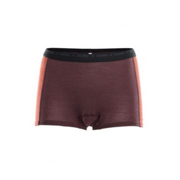 Boxeri merino dama  WarmWool Hipster - Visiniu