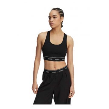 Bustiera sport dama -  Active - neagra - material sintetic - confortabil -