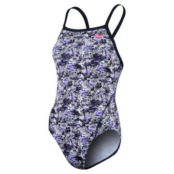 Costum inot dama  Pacific Koa Strap Back - Negru/Mov