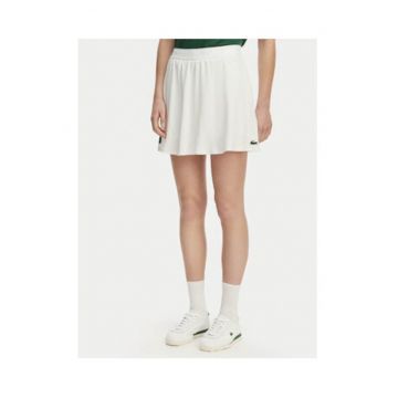 Fusta sport dama -  alb - poliester - elastic