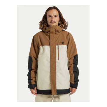 Geaca de schi barbati -  bej - poliester - croiala regular fit -