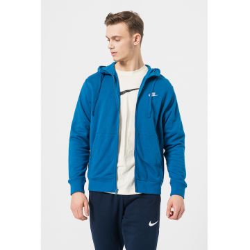 Hanorac cu fermoar Sportswear Club - Albastru