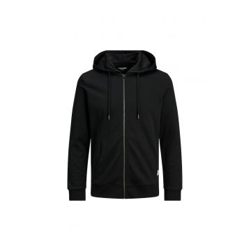 Hanorac JACK &JONES Basic - 12181901-Black REG 16567 - Negru