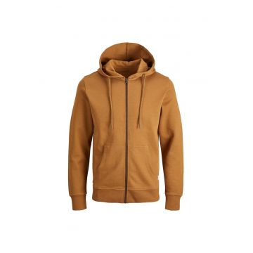 Hanorac JACK &JONES Basic - 12181901-Rubber REG 16549 - Portocaliu