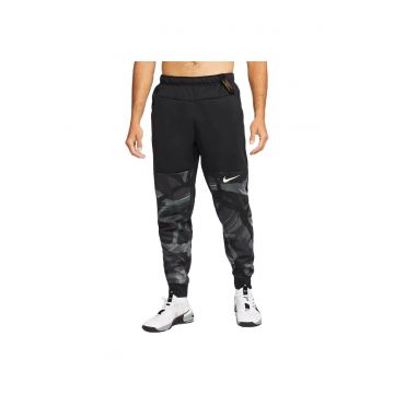 Pantaloni cu snur interior - pentru fitness - Negru
