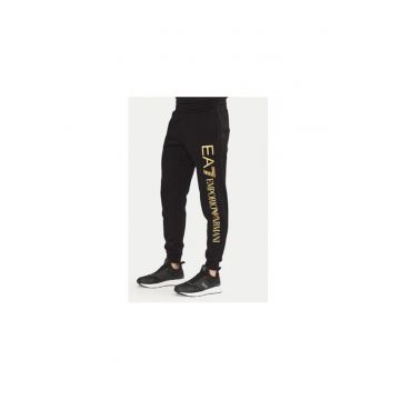 Pantaloni de trening barbati  Emporio Armani - 7M000572 AF10377 - Bumbac/Poliester - Negru - Negru