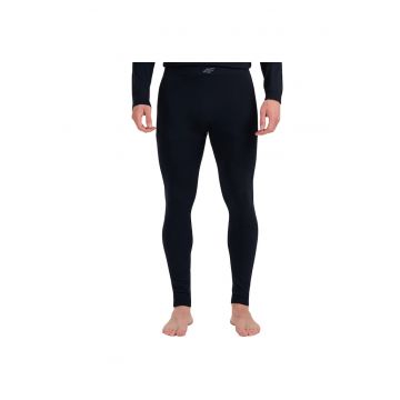 Pantaloni sport barbati -  termoactivi - uscare rapida - negru - poliamida/poliester/elastan -