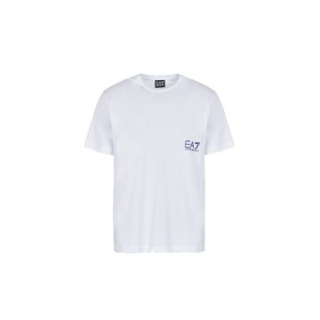 Tricou  M TEE SS OVERSIZE FLOCK LOGO BACK - 6RPT06-PJNVZ-1100 - Barbati - Alb - Alb