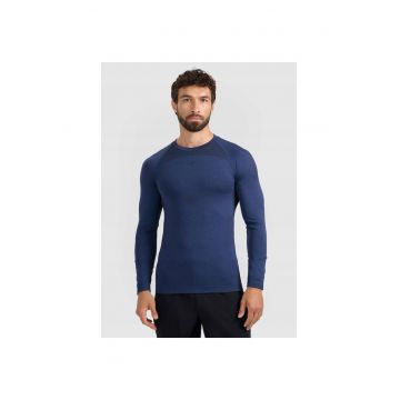 Tricou termoactiv  bleumarin - tehnologie 4FSkin - constructie fara cusaturi